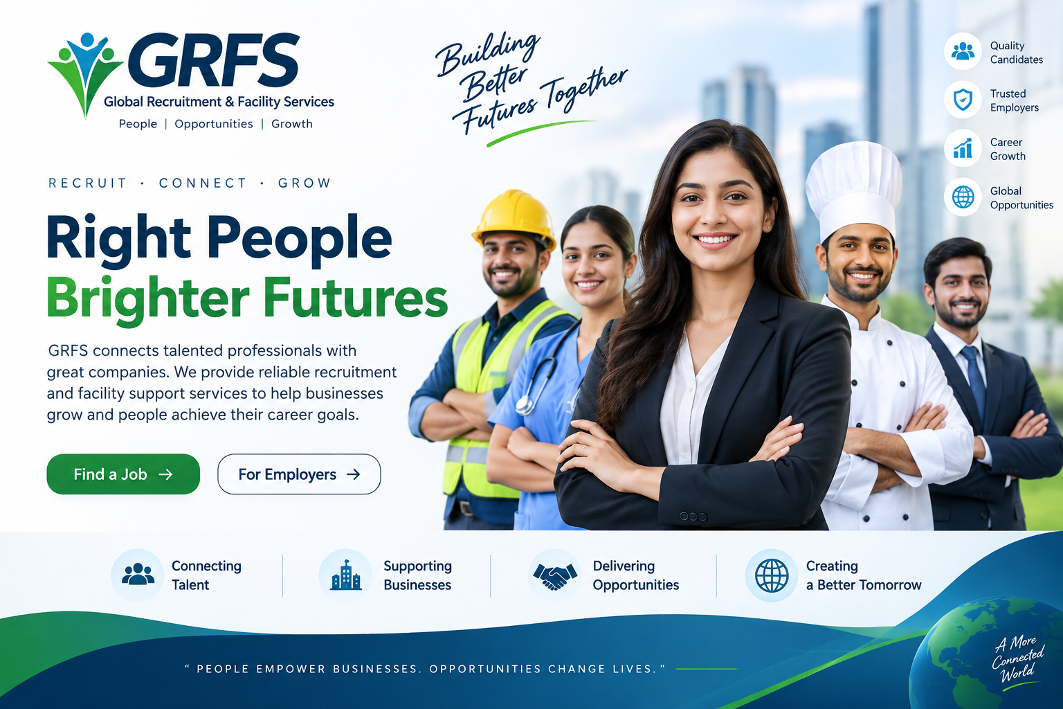 GRFS recruitment, workforce and payroll management services